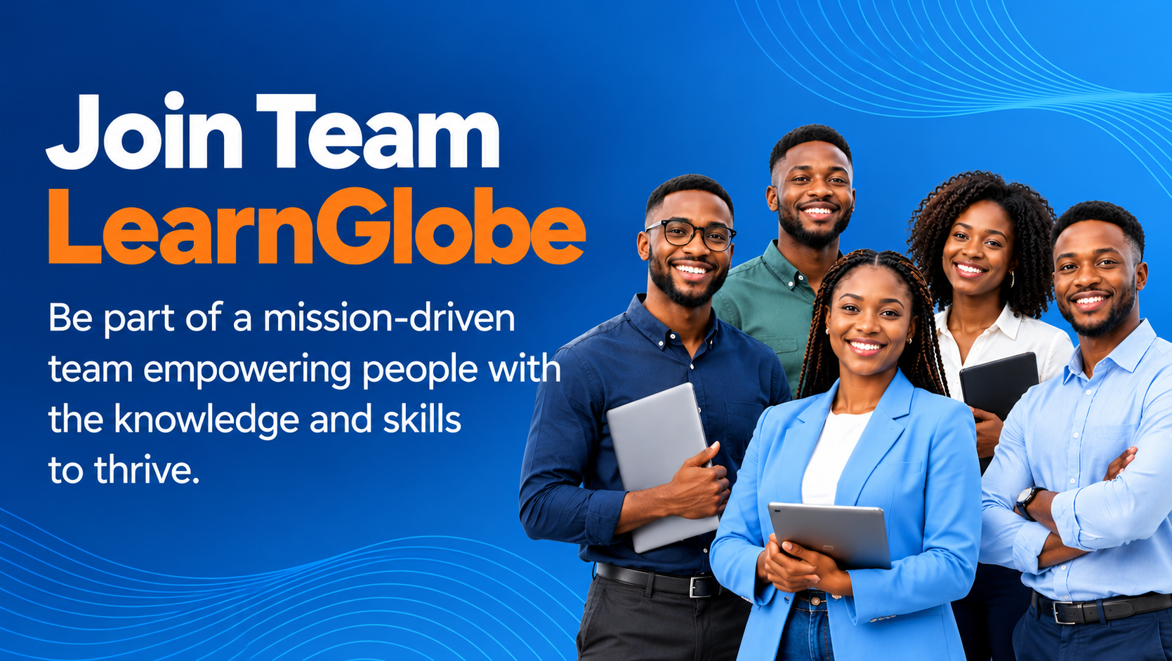Illustration for LearnGlobe learning solutions.