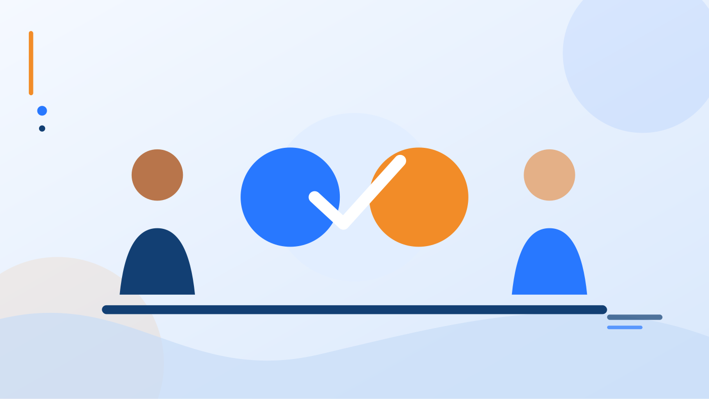 Illustration for partnerships and collaboration.